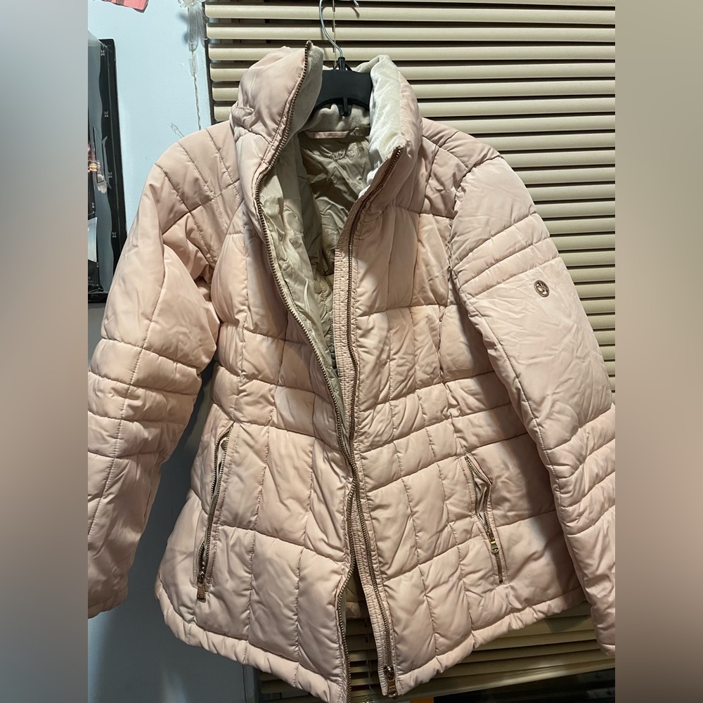 Pink Calvin Klein jacket for women size Large